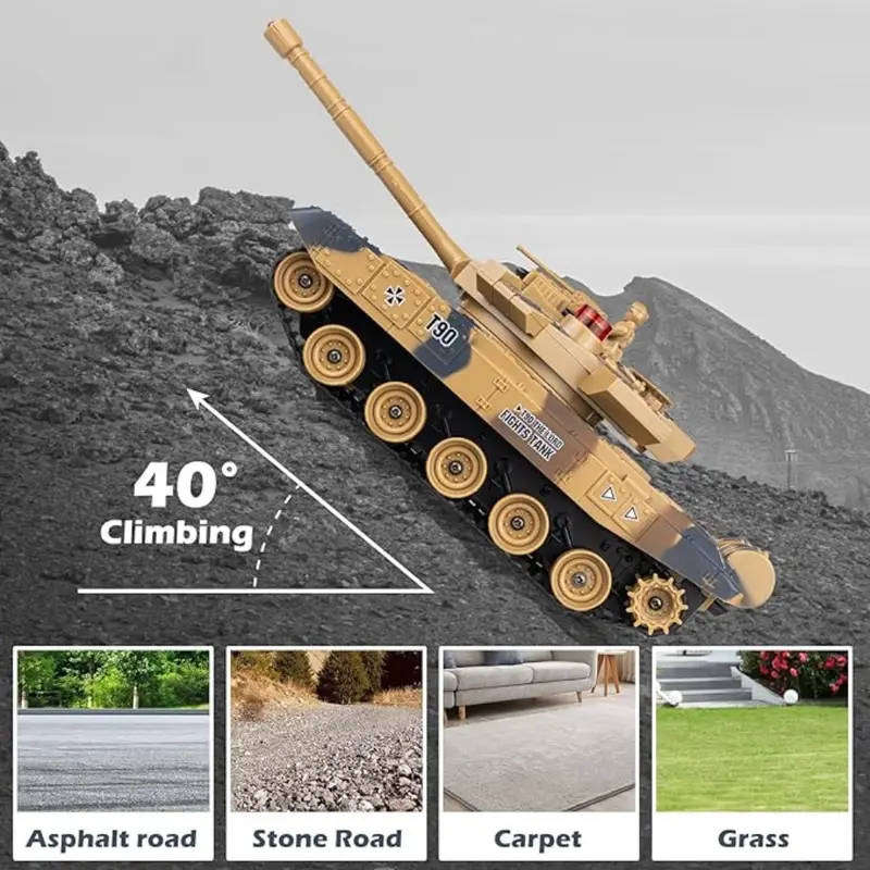 1:24 Remote Control Tank Model - Fires BBs