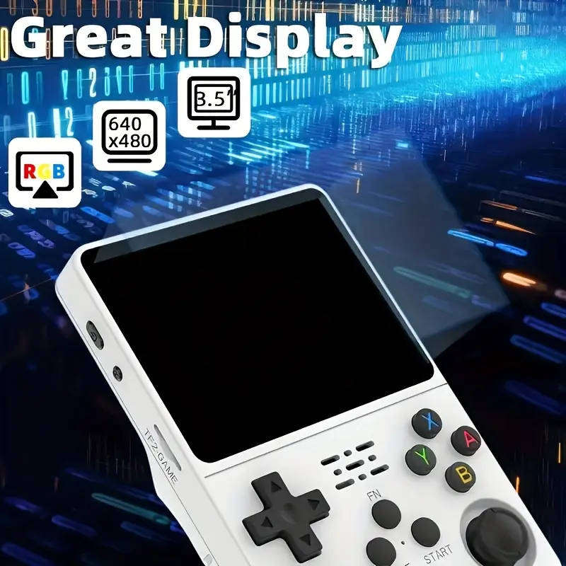 R36S-Type Retro Handheld Console  Open Source Power for True Enthusiasts