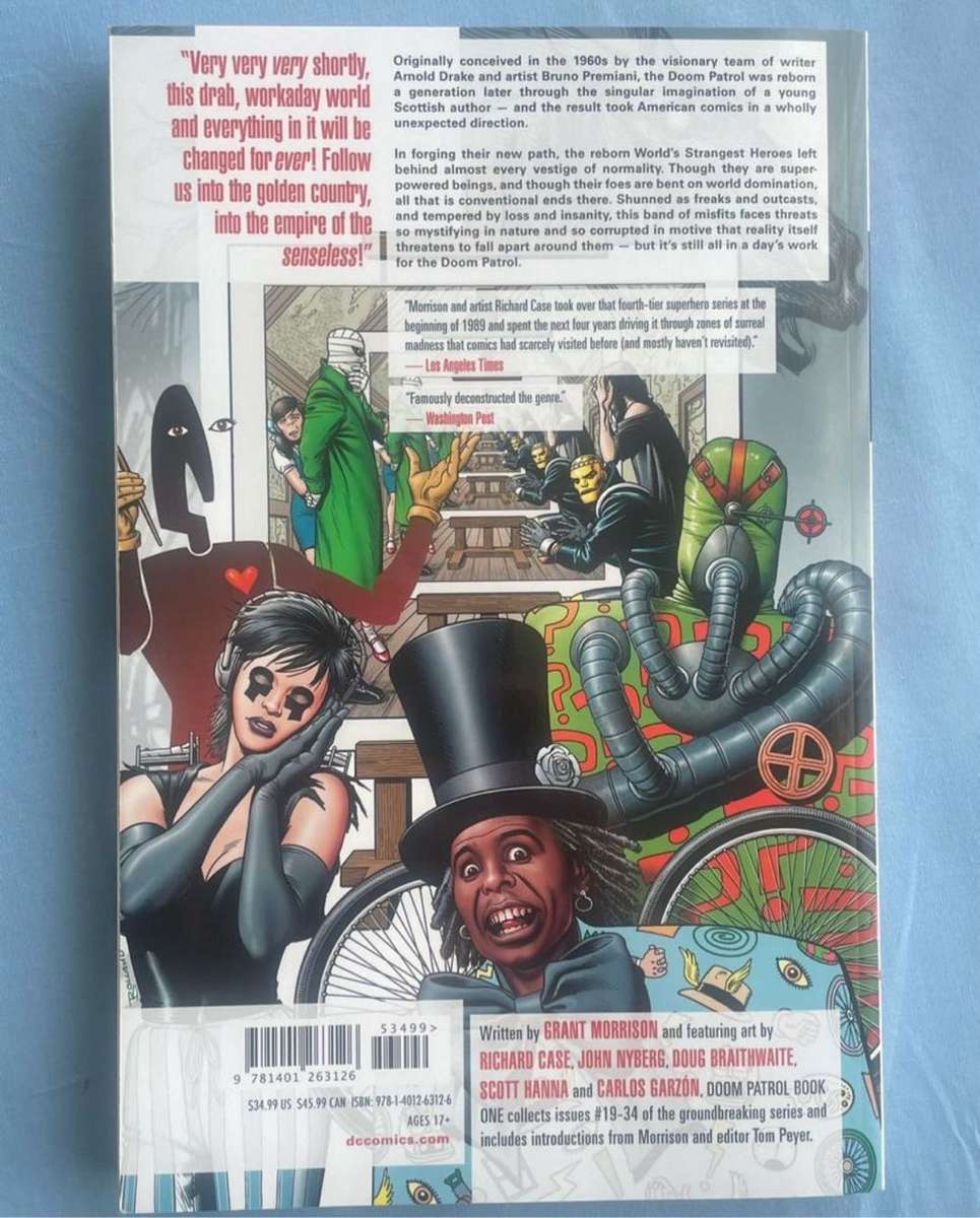 Doom Patrol by Grant Morrison Volume 1 tpb