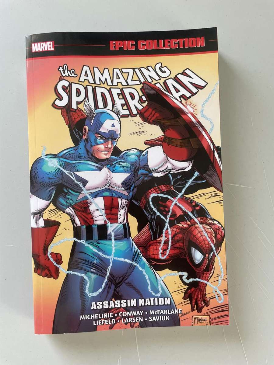 Spider-man Epic Collection by David Michelinie and Todd Mcfarlane tpb