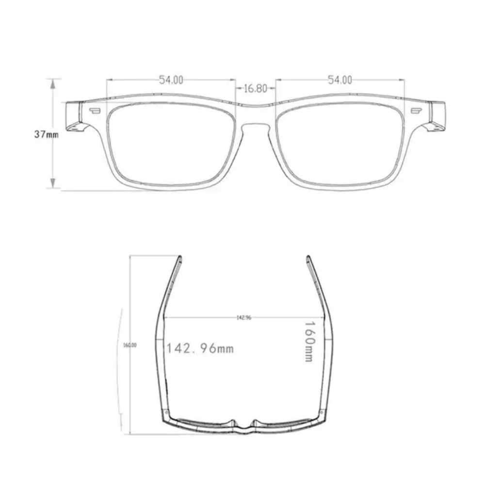Smart glasses, Bluetooth operated sunglasses