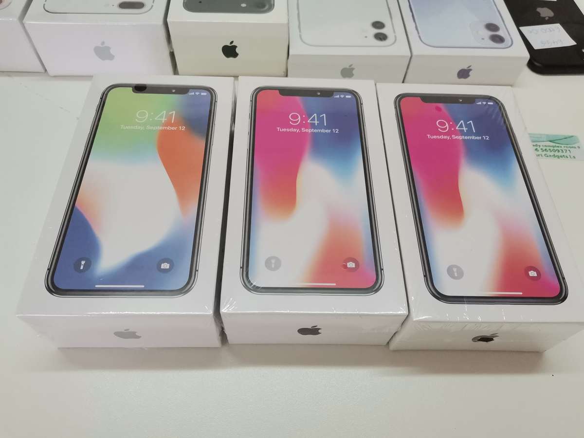 IPHONE X 64, BOXED