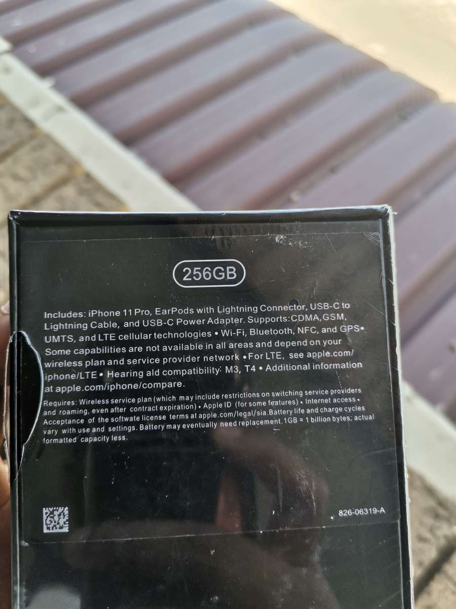 IPHONE 11 PRO 256GIG, BOXED