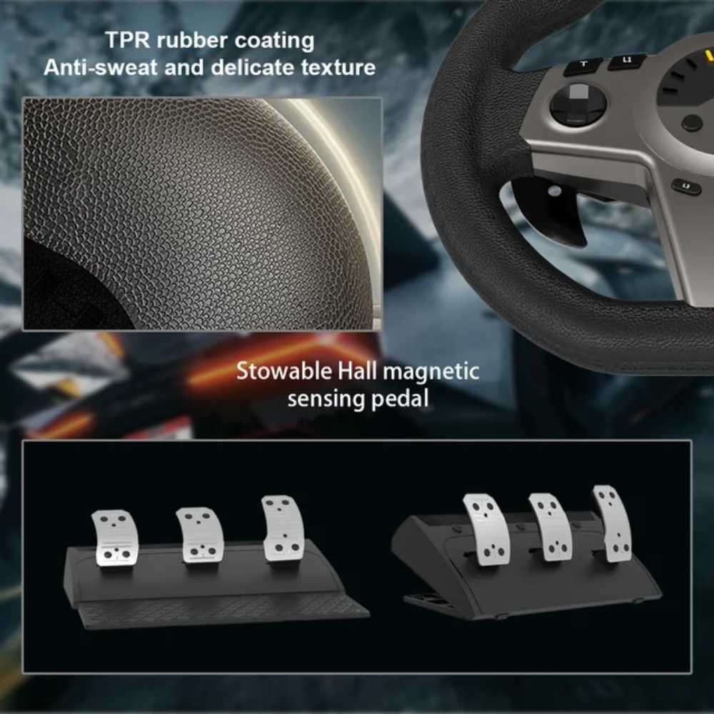 3 PEDALS WHEEL DRIVING