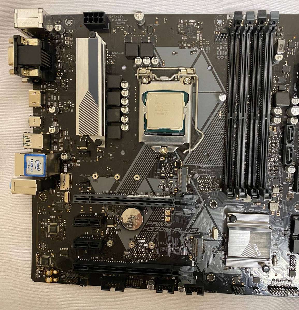 Intel Core i7-9700 + Asus Prime H370M-Plus Motherboard Bundle (Perfect Budget Setup)