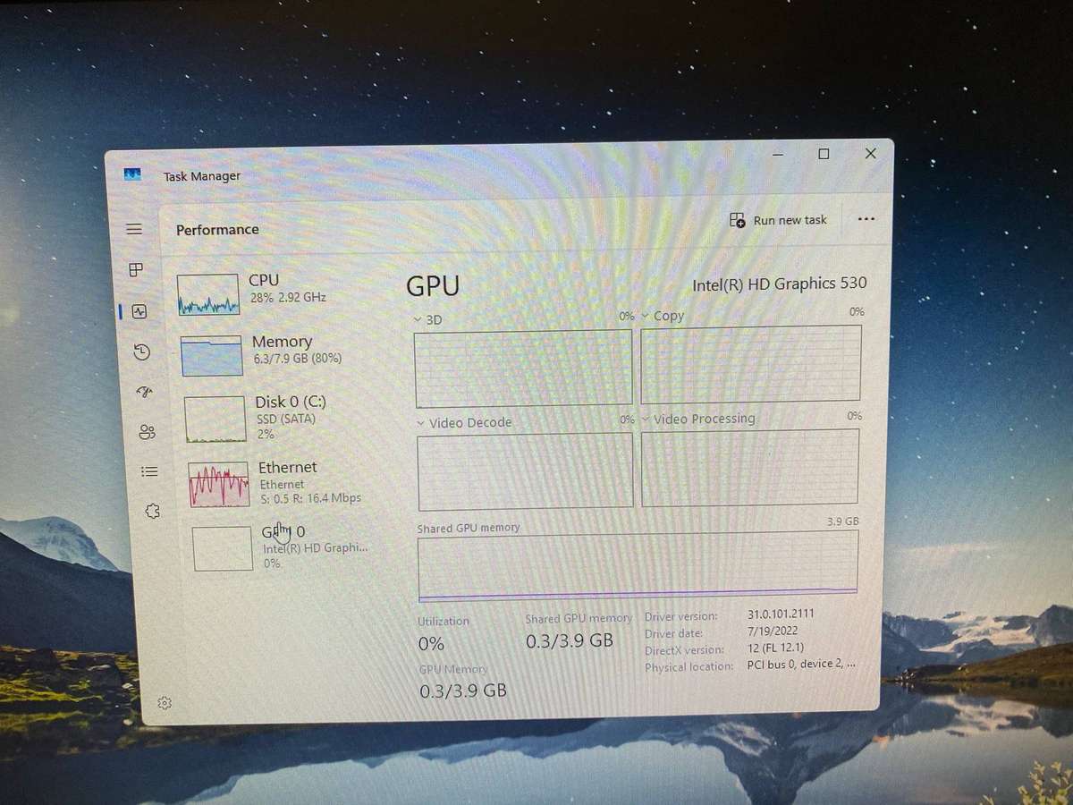 Lenovo Thinkcentre M900 mini All in one.