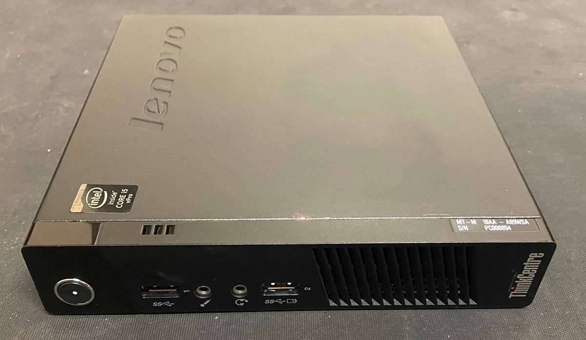 Lenovo M900 Tiny Desktop PC Computer - Core i5 2.5GHz 16GB RAM 256GB SSD