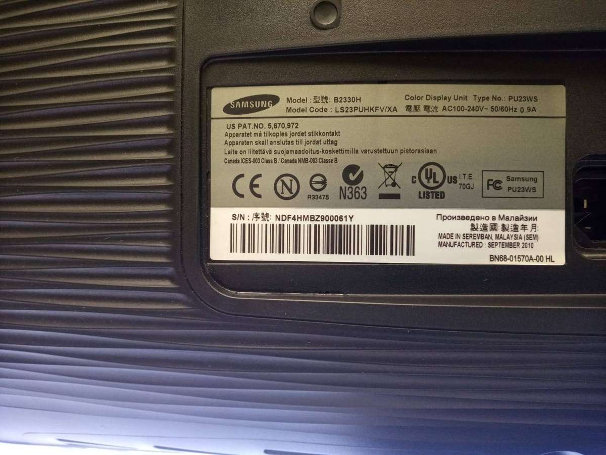 Monitor Samsung B2330H 23 inch