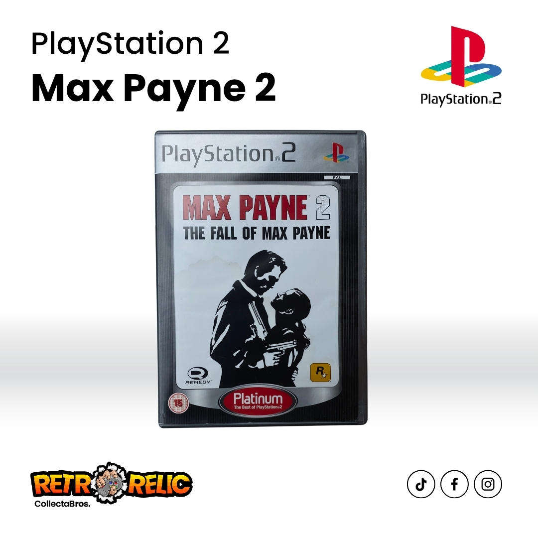 Max Payne 2 Platinum (PS2) videogame