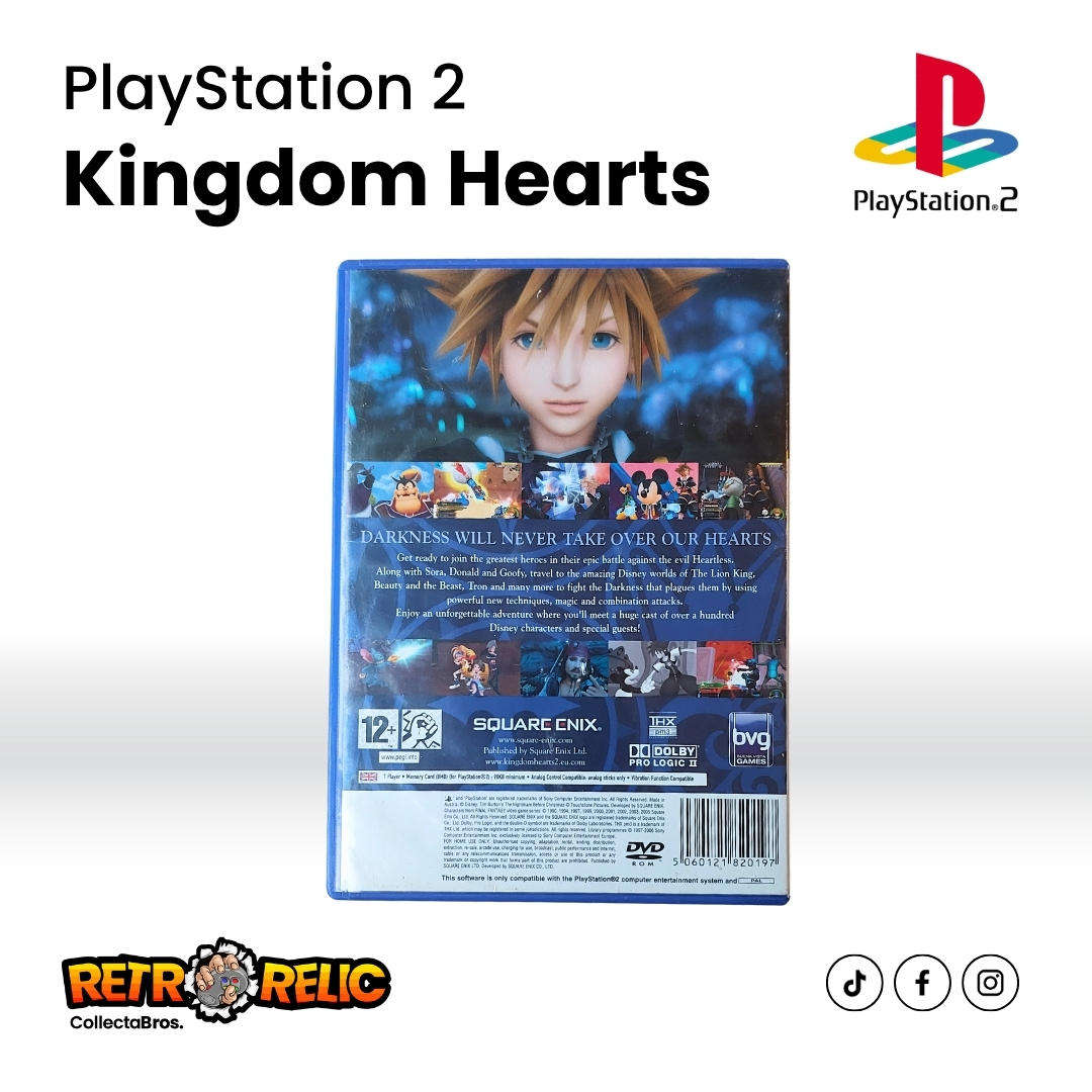 PlayStation Two  Kingdom Hearts II (PS2) videogame
