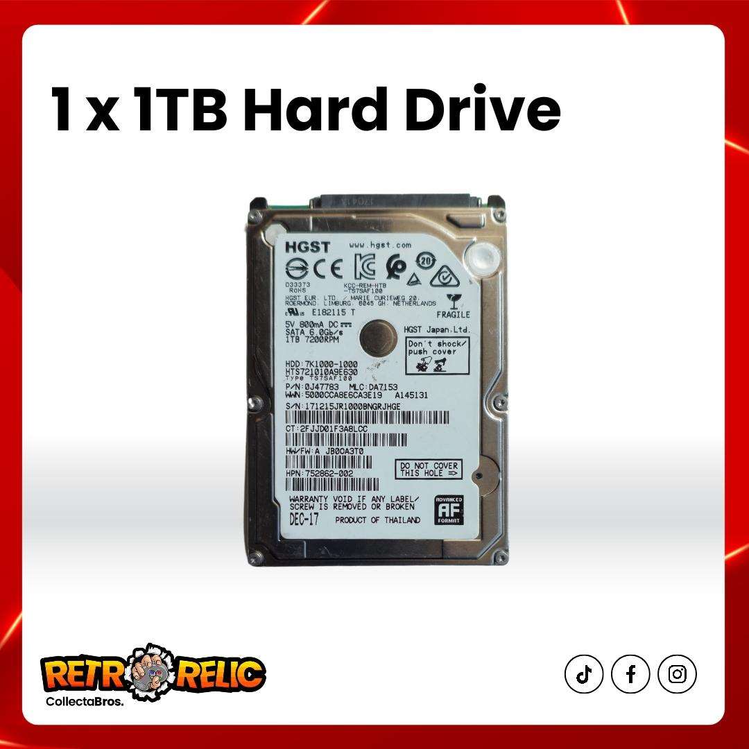HGST  2.5" SATA III  1TB Hard Drive