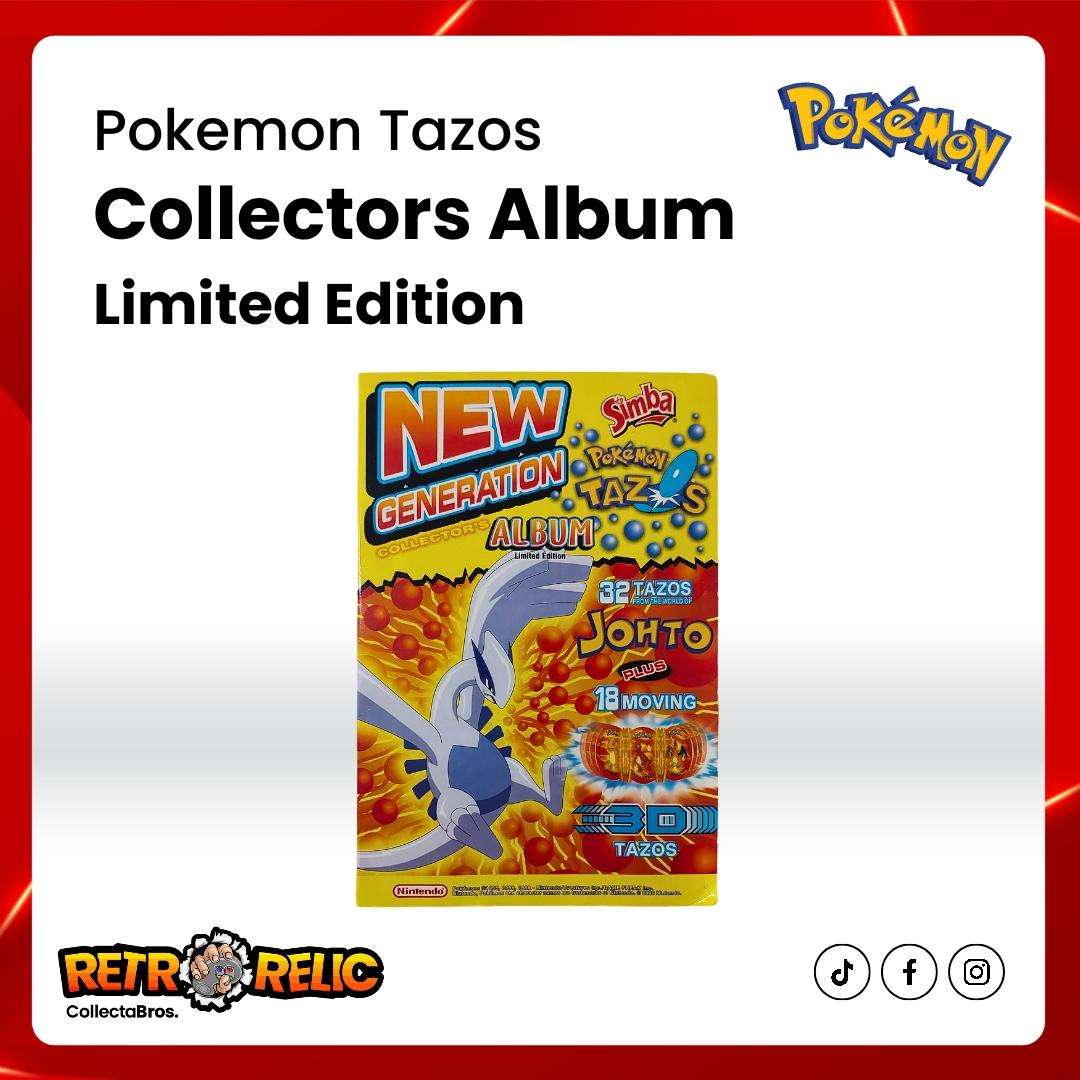 Pokémon Tazos - New Generation Collectors Album Complete with all Tazo's