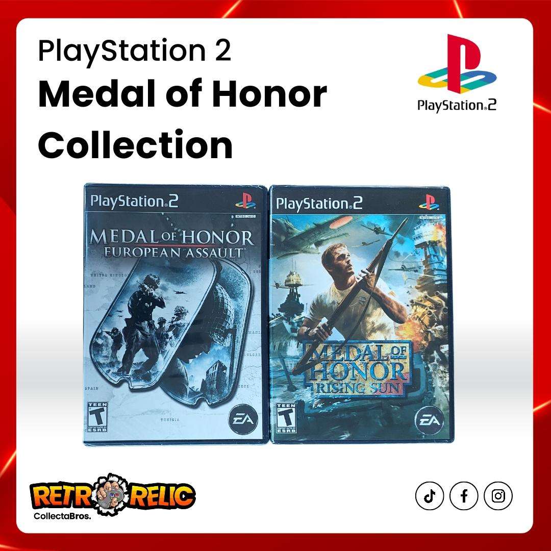 Medal of Honor Collection NTSC (U/C) Region Code PlayStation Two (PS2) videogame