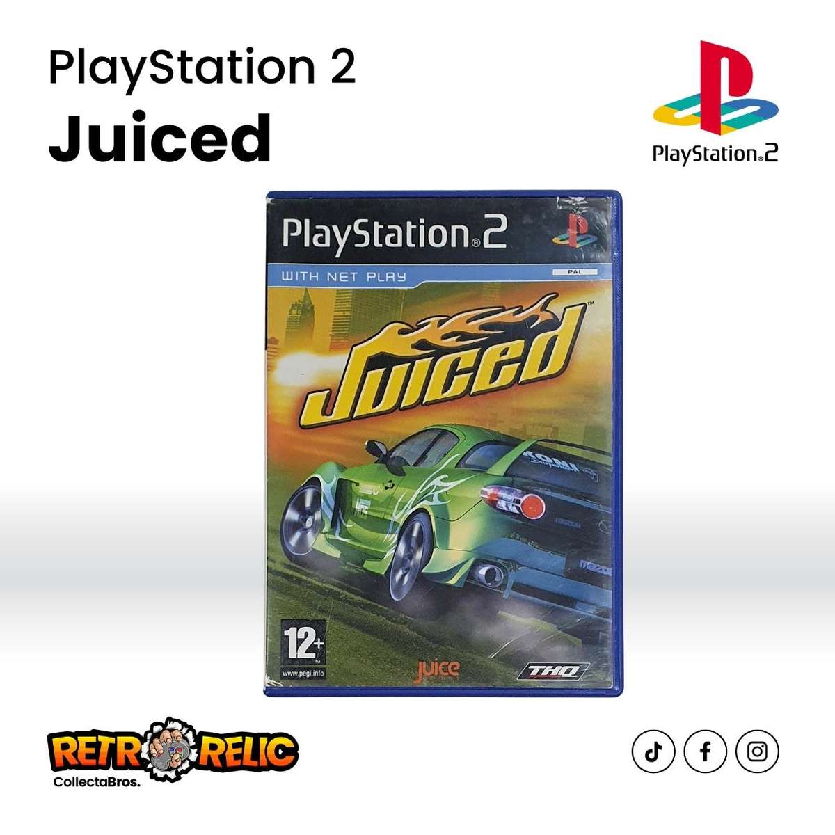 PlayStation Two  Juiced (PS2) videogame