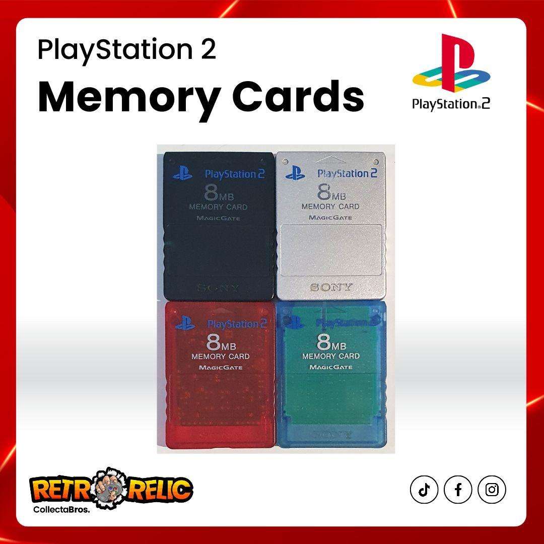 PS2 Original Memory Cards