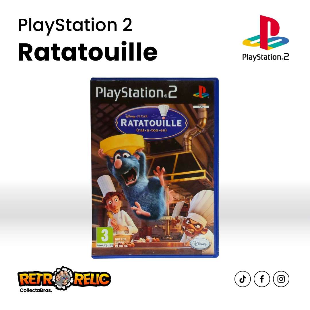 Disney Pixar Ratatouille (PS2) videogame