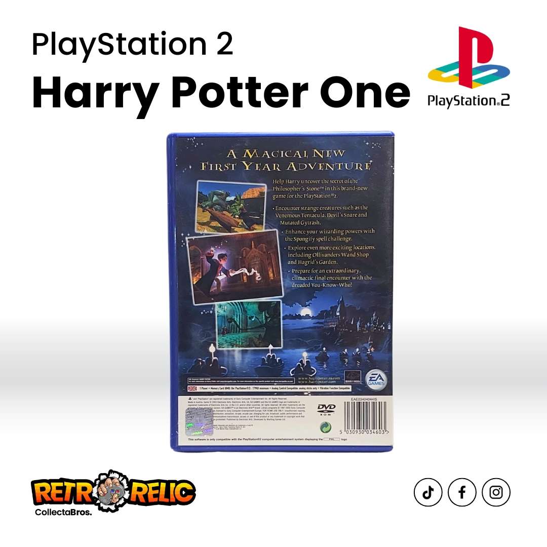 Harry Potter and the Philosopher's Stone PlayStation Two (PS2) videogame