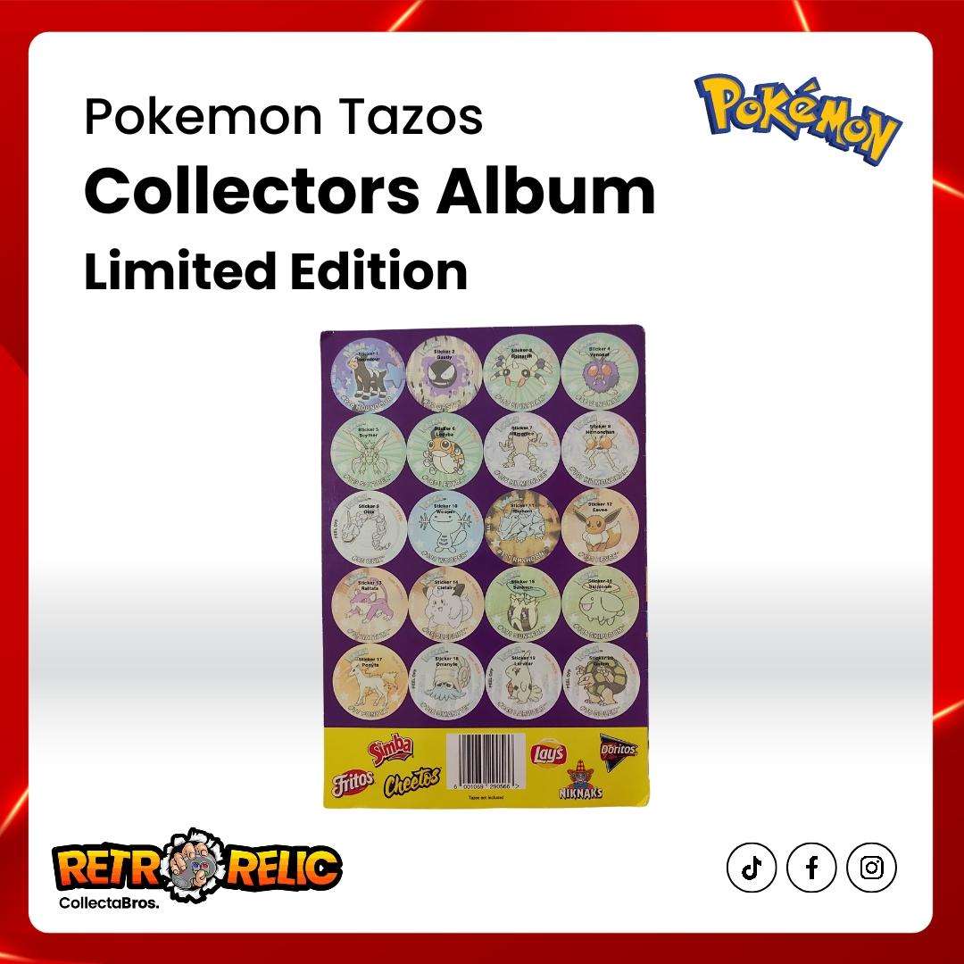 Pokémon Tazo's Last Ever Collectors Album with Tazo's