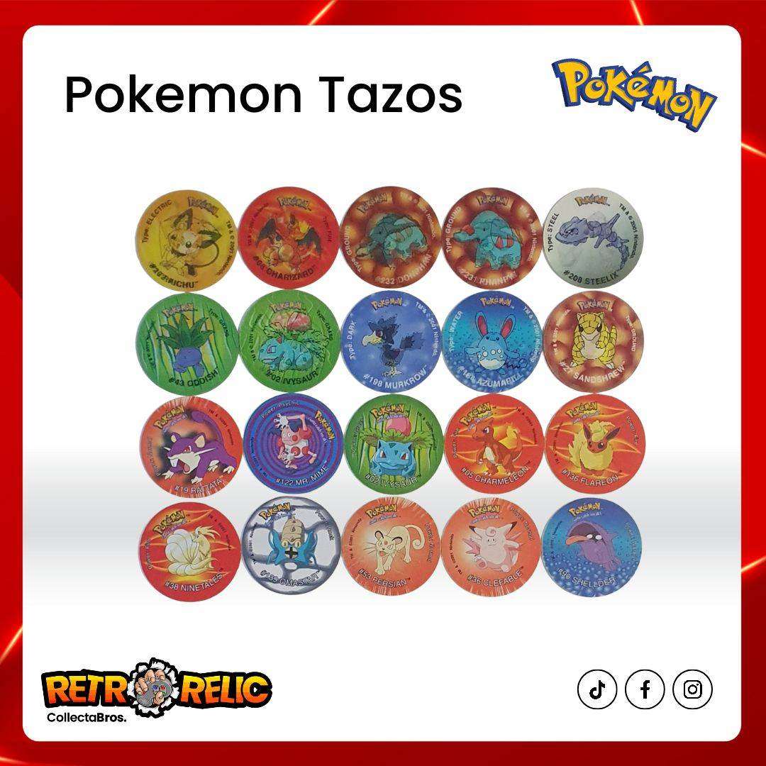 Big Variety of Original Tazo's - Includes Pokémon, Dragon Ball Z and Beyblade Tazo's