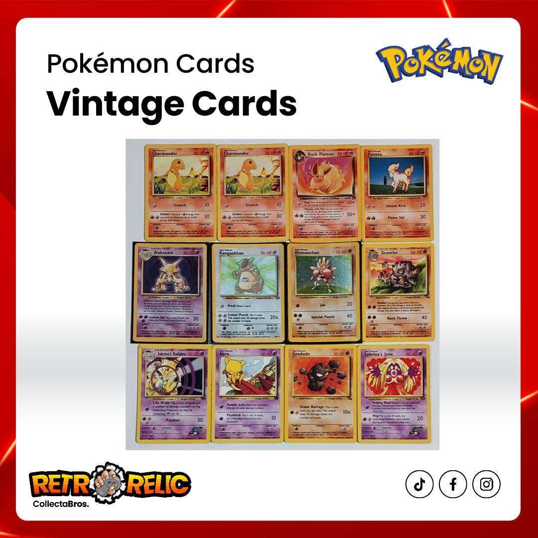 Pokémon Original Vintage Cards