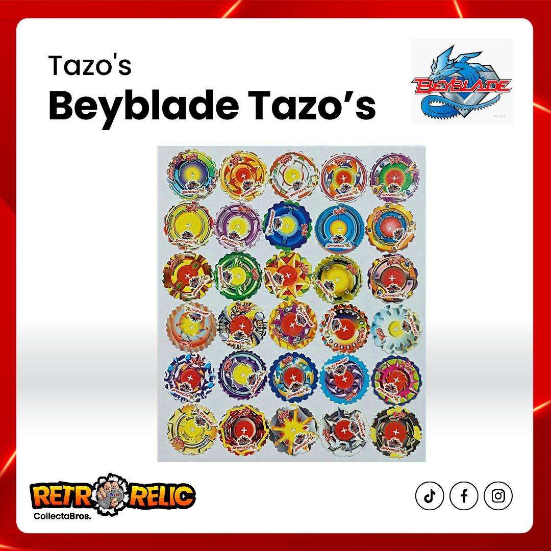 Beyblade Spinner Tazo's - Includes 60 Tazo's