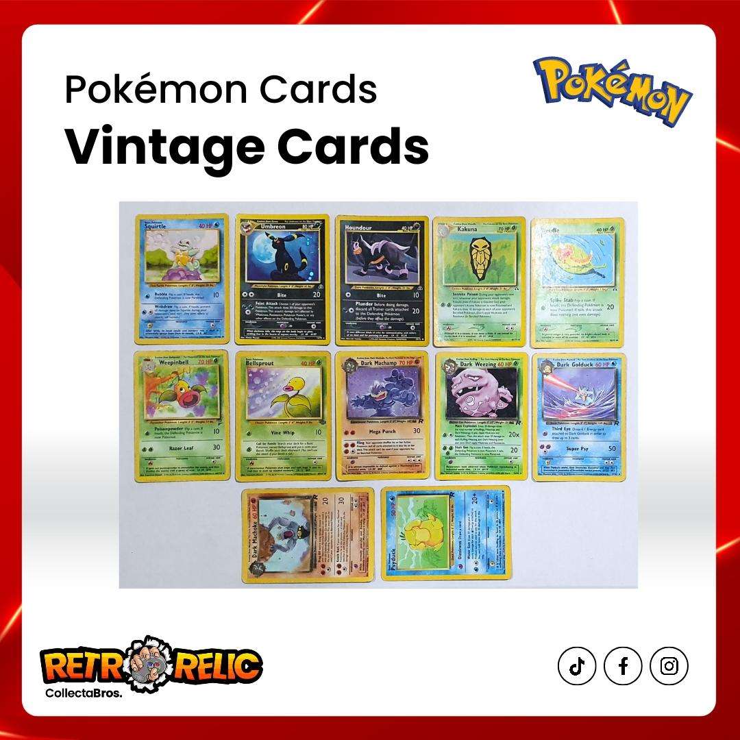 Pokémon Original Vintage Cards