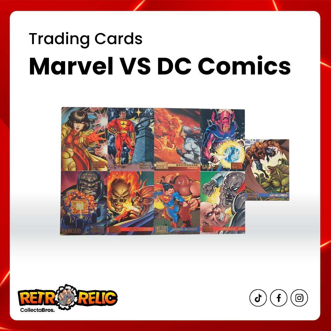 Marvel vs DC Trading cards