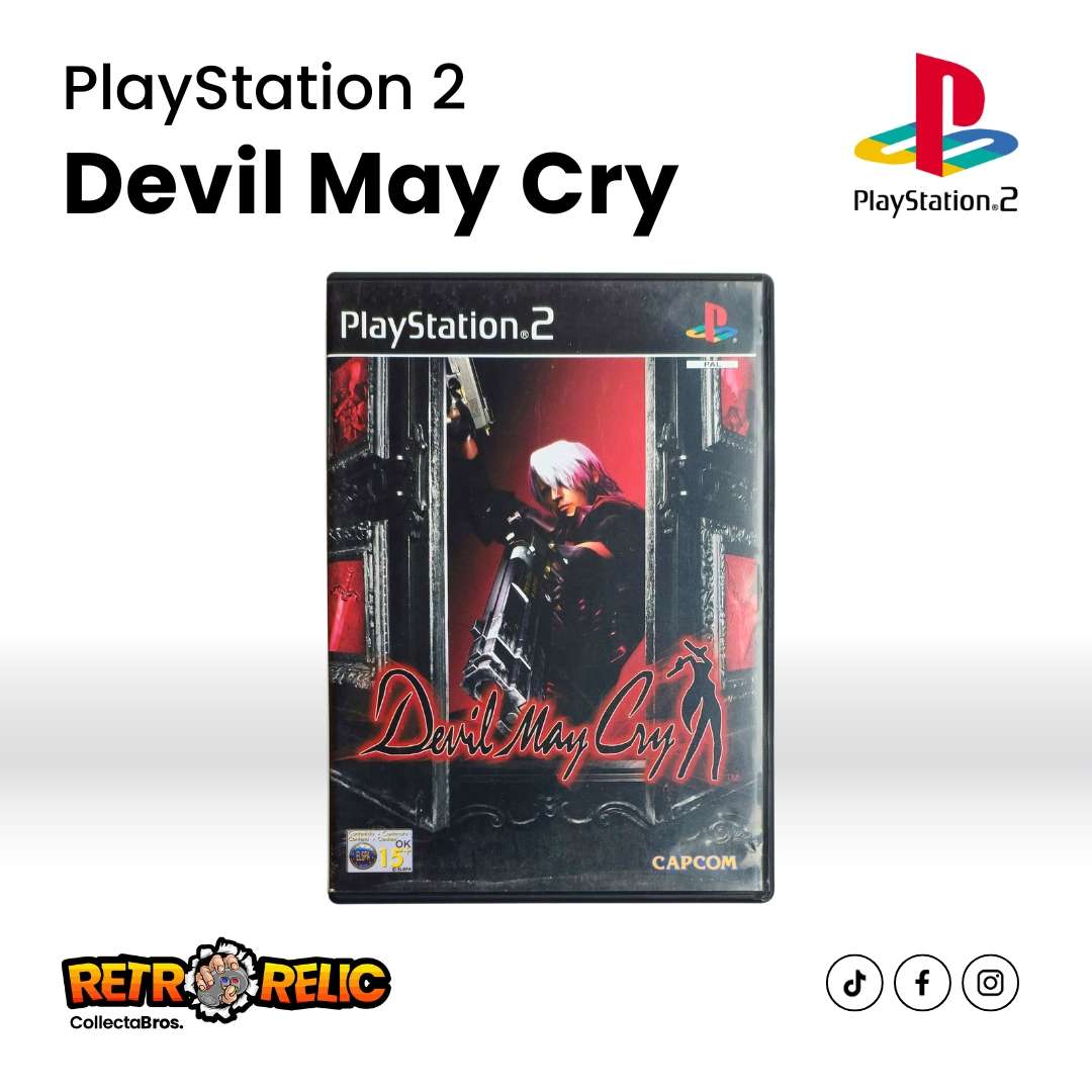 PlayStation Two  Devil may Cry (PS2) videogame  Pre-Owned