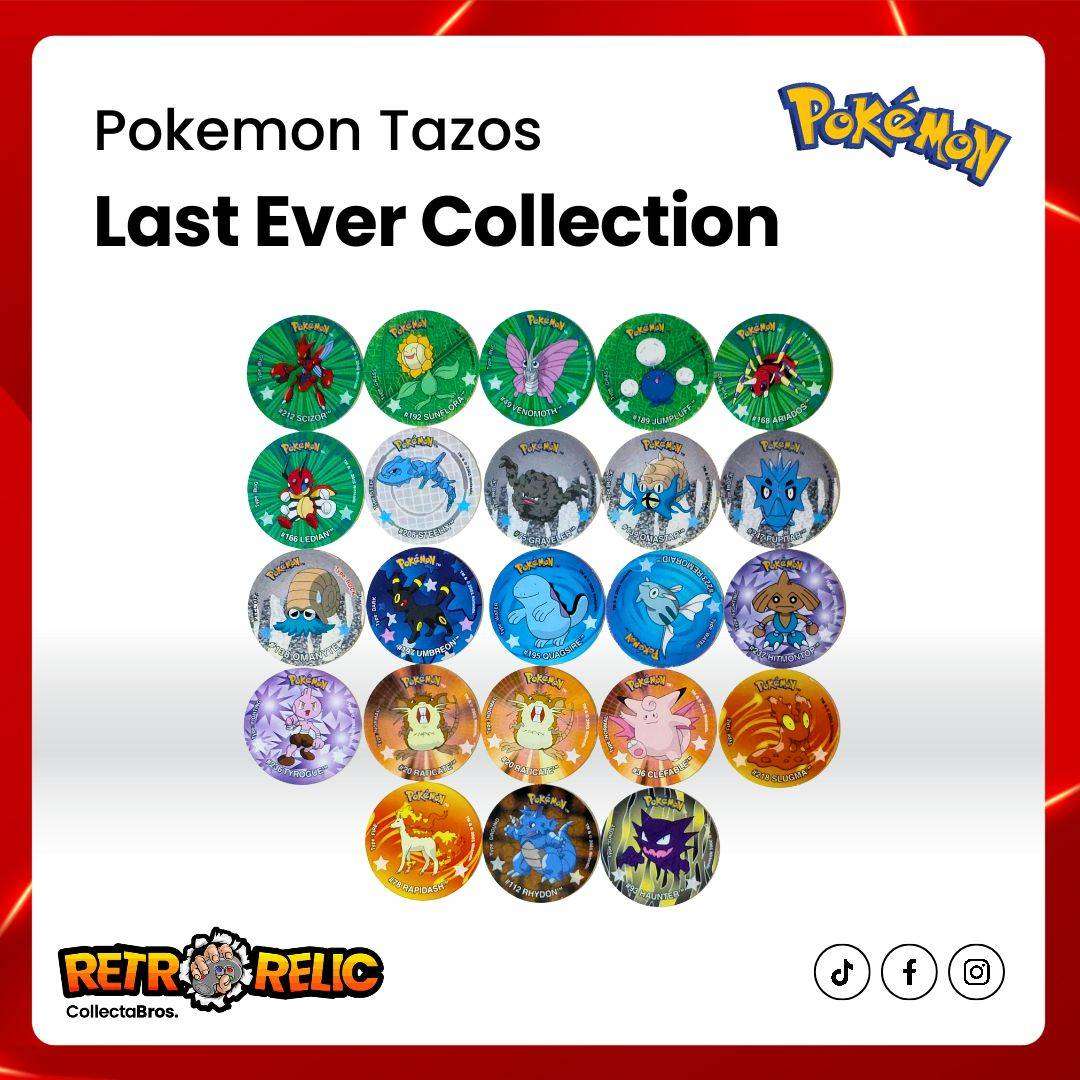 Pokémon Last Ever Collection Tazo's
