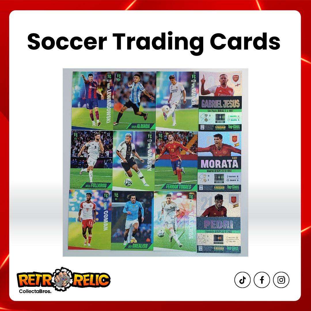 Panini Soccer Trading Cards + Card Holder Tin!