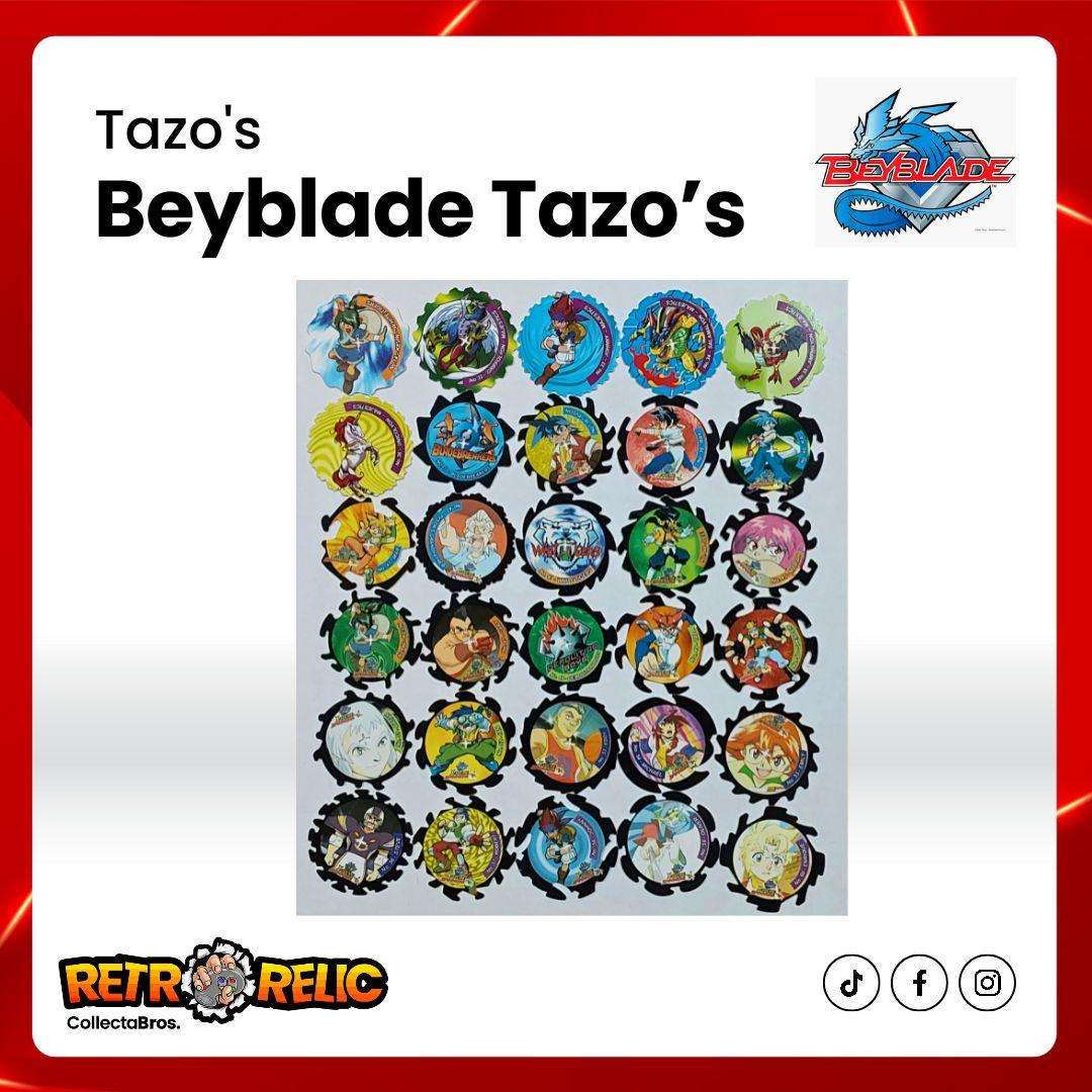 Beyblade Spinner Tazo's - Includes 60 Tazo's
