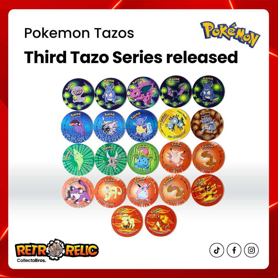Pokémon Third Series Tazo's