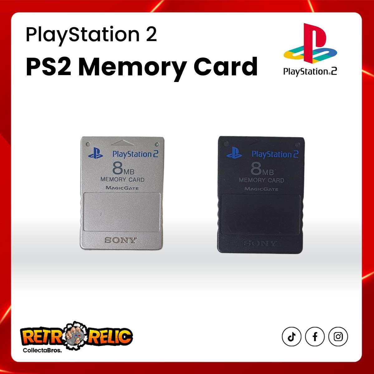 PS2 Memory Cards