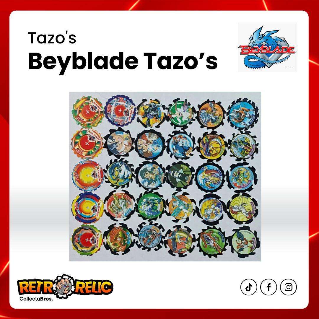 Beyblade Spinner Tazo's - Includes 60 Tazo's