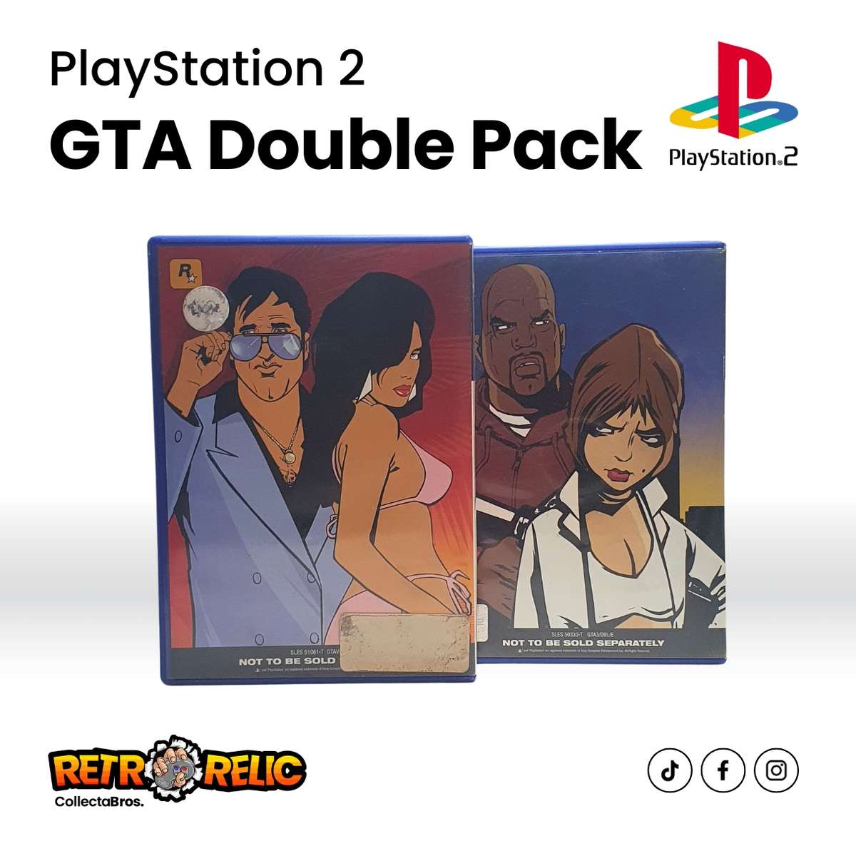 PlayStation Two  Grand Theft Auto Double Pack