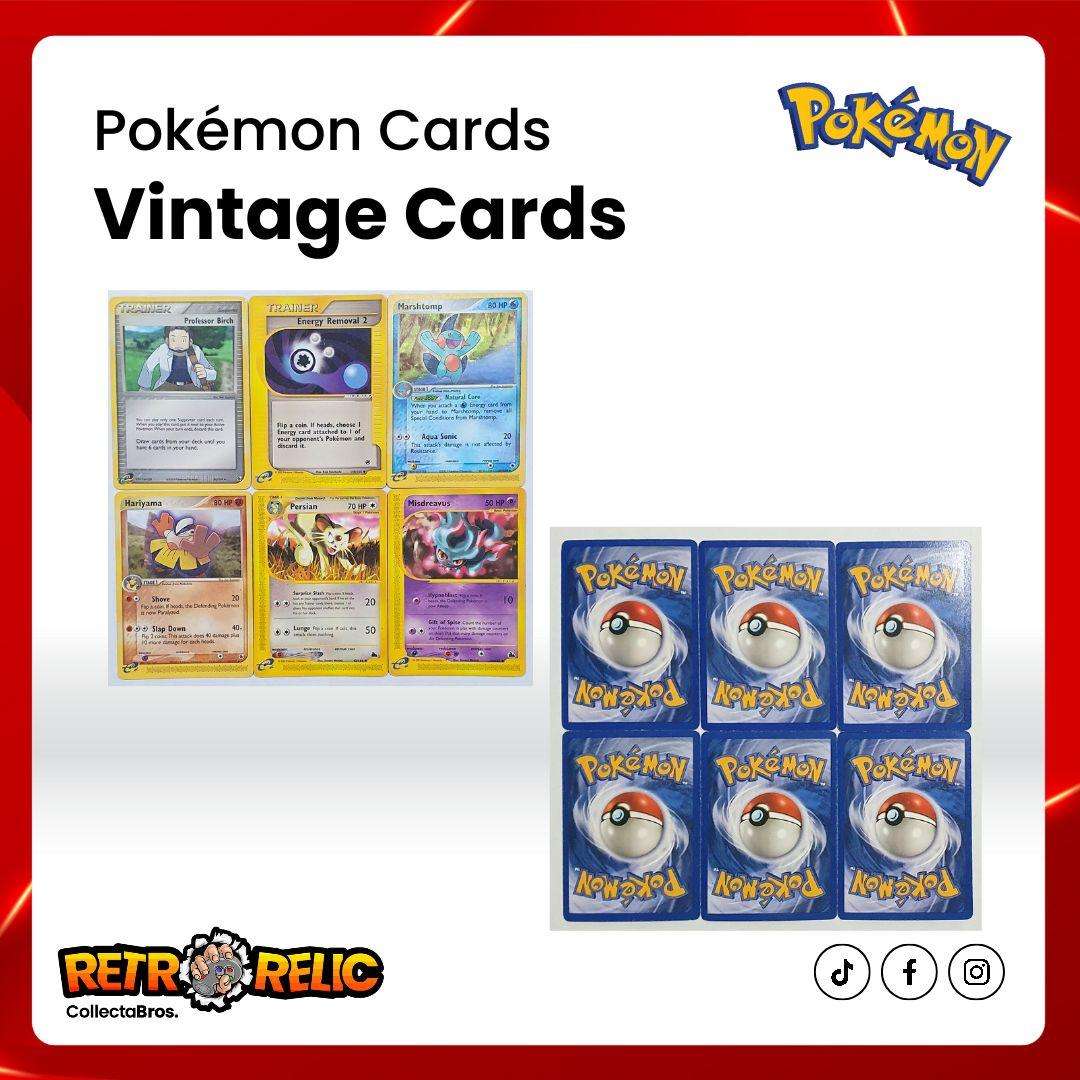 Pokémon Original Vintage Cards + Tazo's!