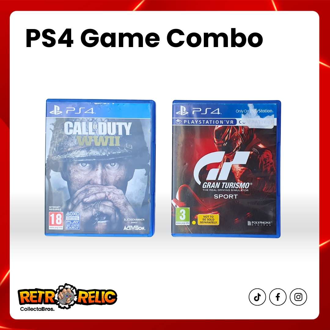 PS4 Game Combo! Includes Three games !