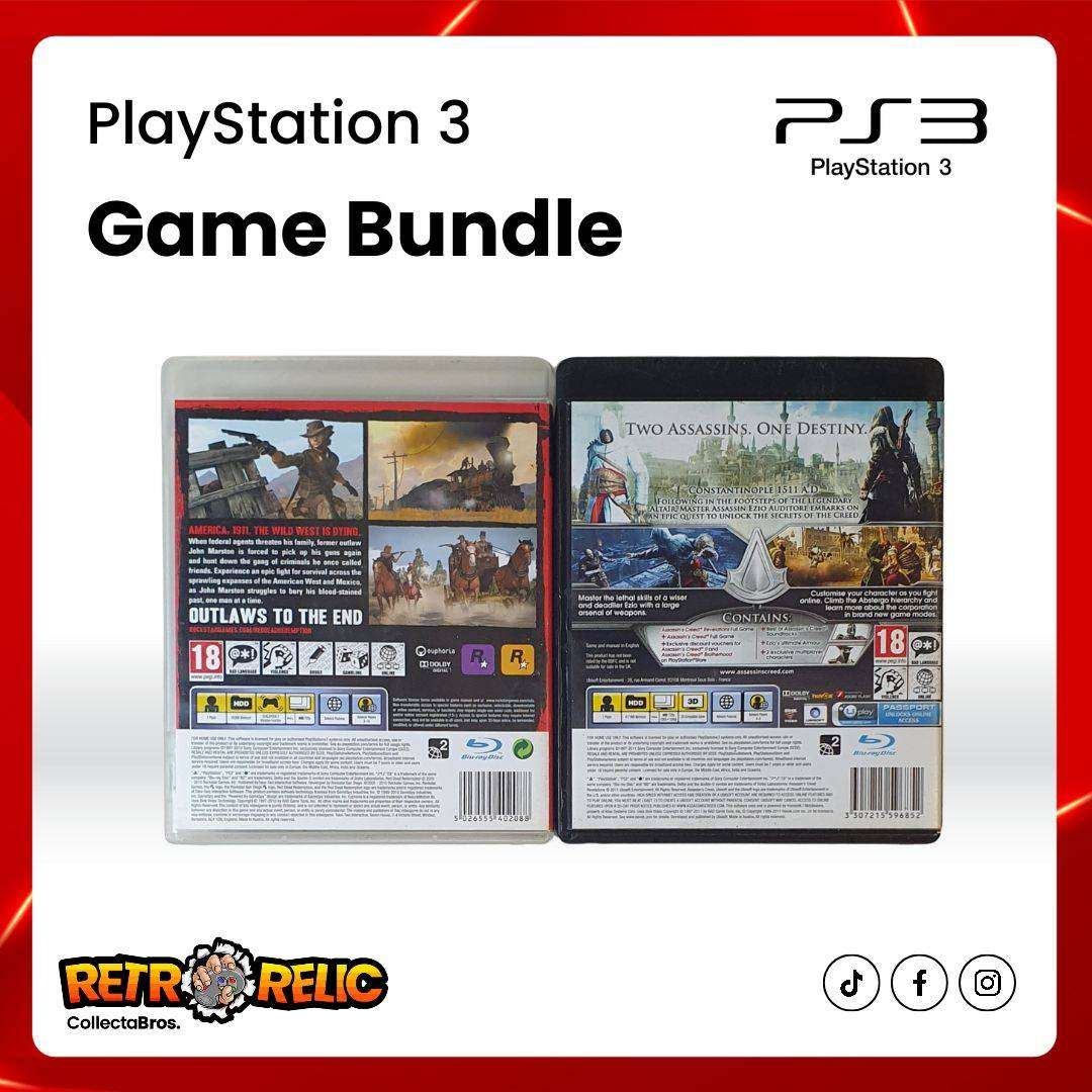PlayStation Three (PS3) Videogame Combo - LATE Entry