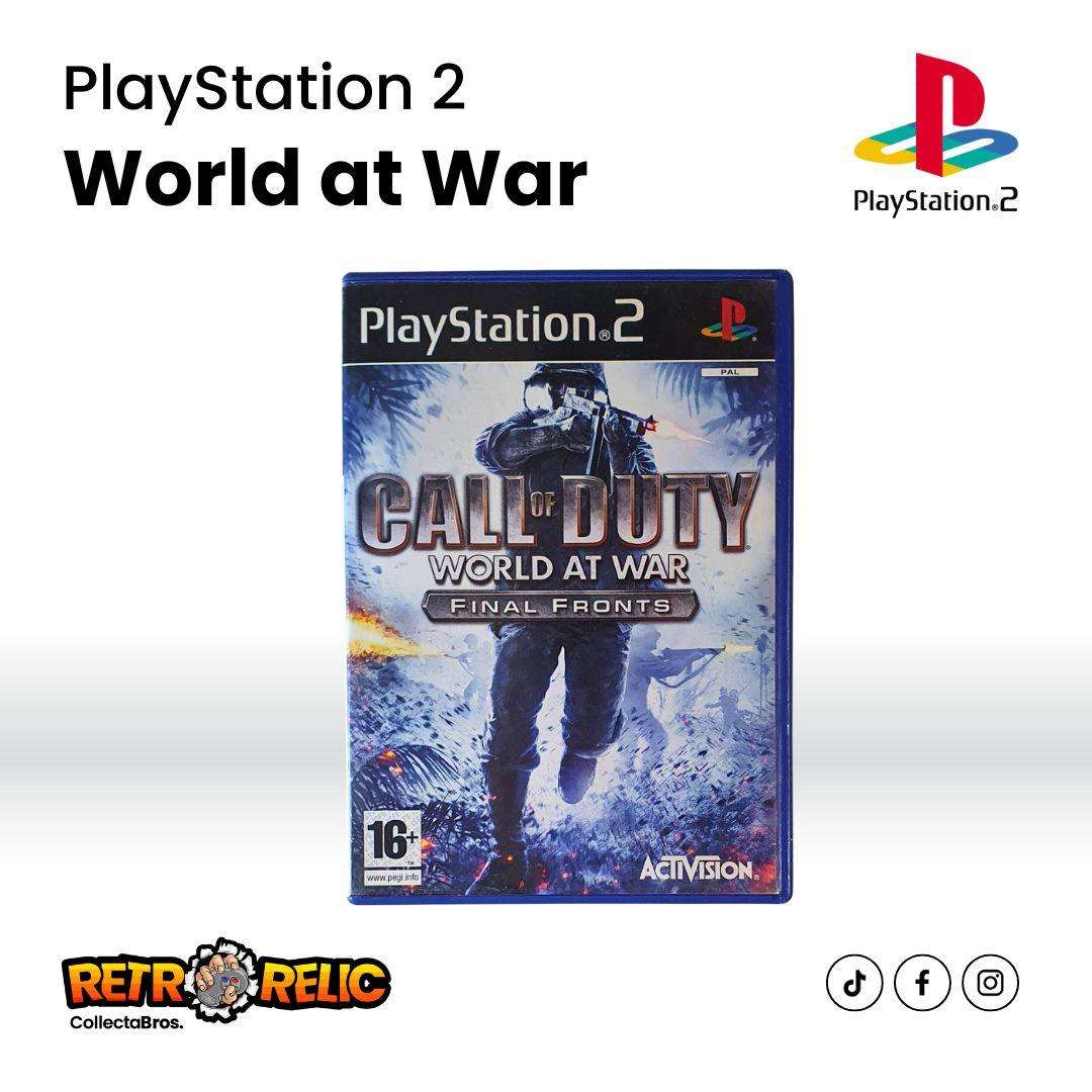 Call of Duty World at War - Final Fronts PlayStation Two (PS2) videogame
