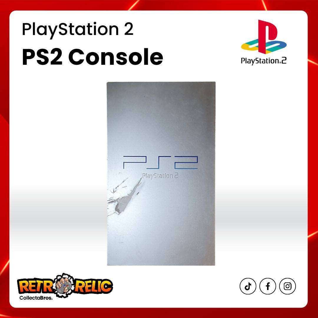 PlayStation Two (PS2) Silver Console Bundle!
