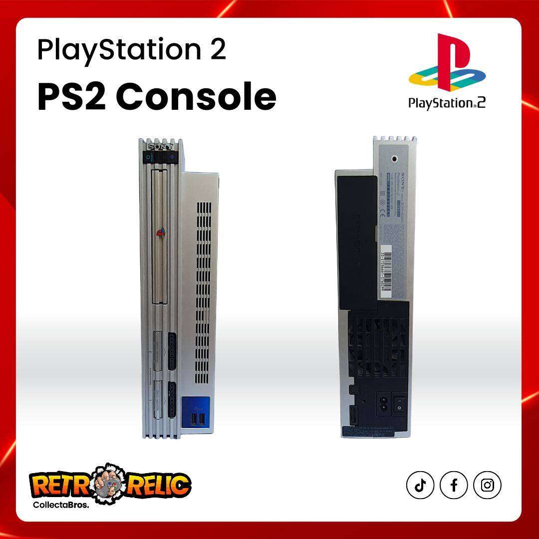 PlayStation Two (PS2) Silver Console Bundle!
