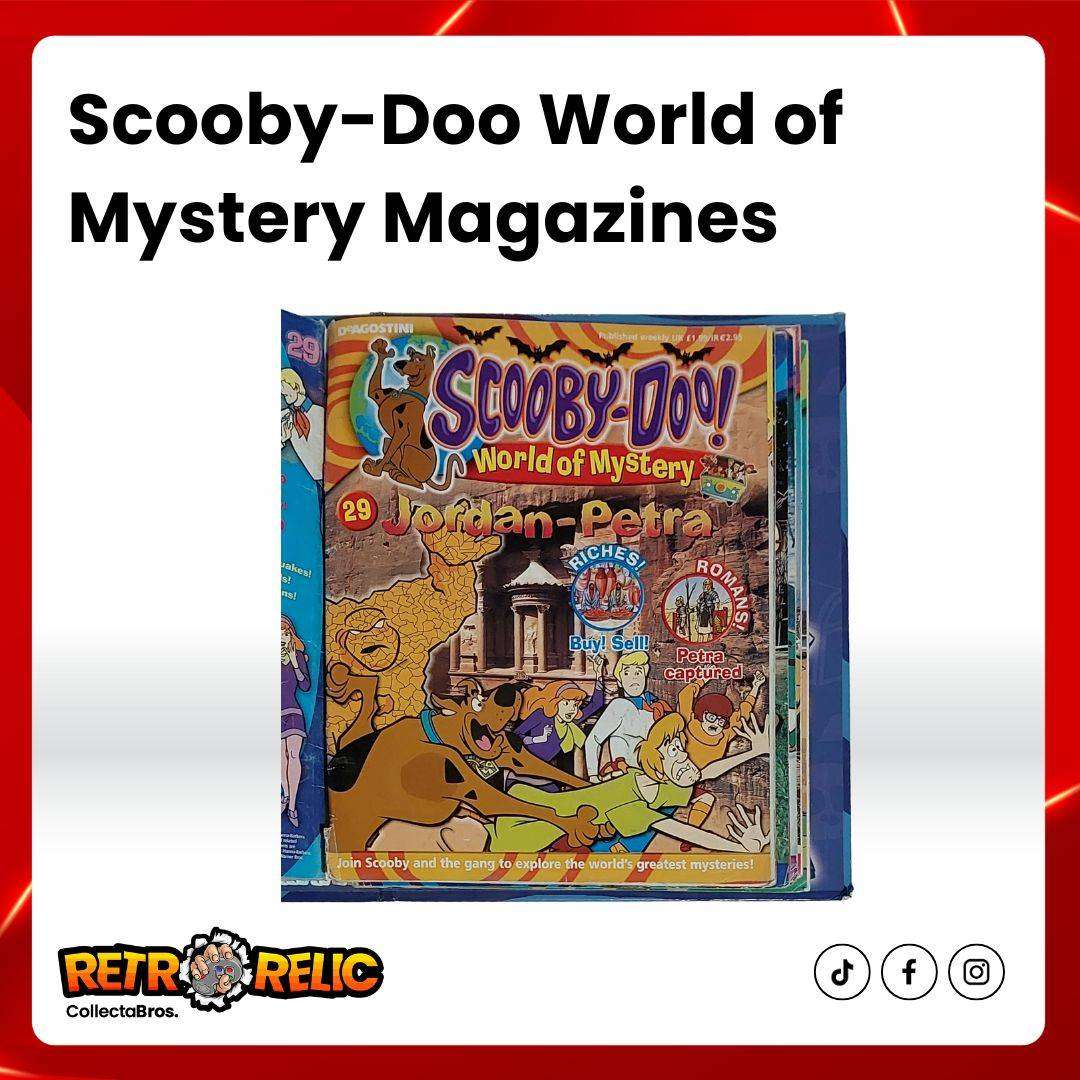Scooby-Doo World of Mystery Magazines and Lever Arch File Bundle