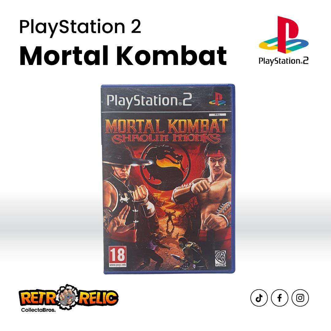 PlayStation Two (PS2) - Mortal Kombat Shaolin Monks videogame