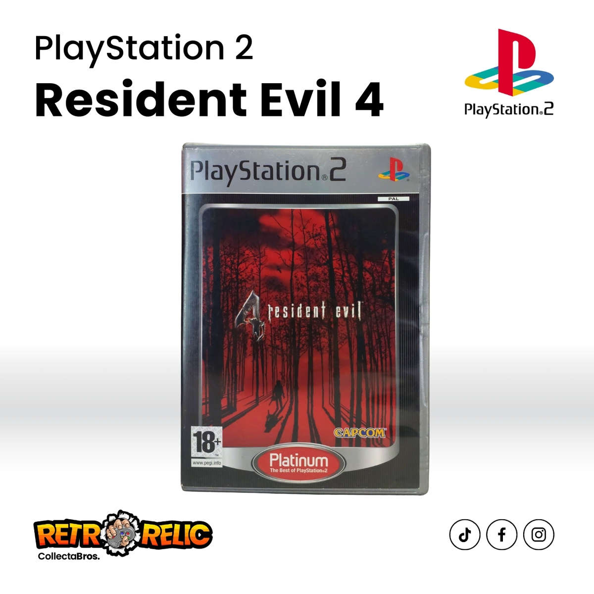 Resident Evil 4 PS2 Platinum - Pre-Owned