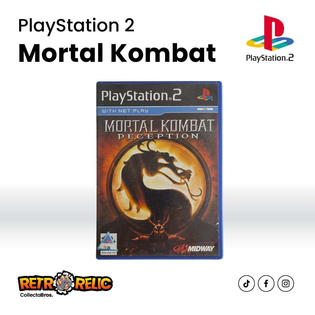 PlayStation Two (PS2) - Mortal Kombat Deception videogame