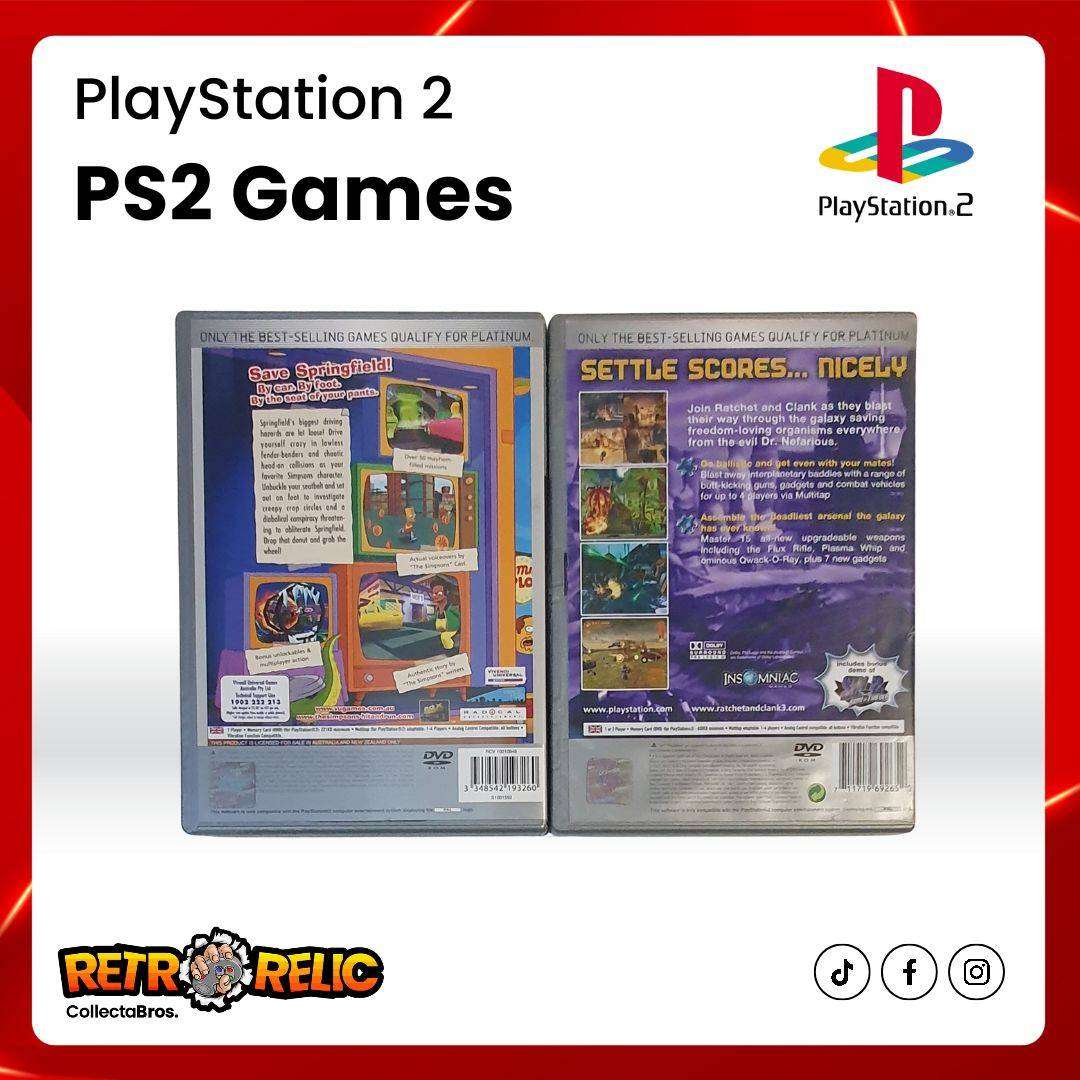 PlayStation Two (PS2) Silver Console Bundle!