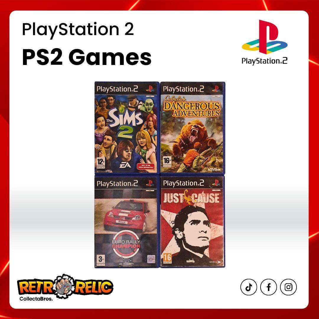 PlayStation Two (PS2) Silver Console Bundle!