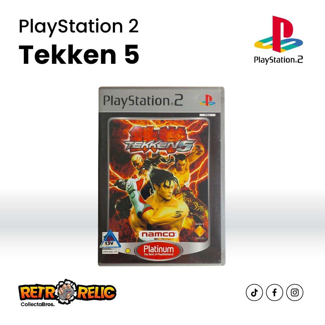 PlayStation Two Tekken 5 (PS2) videogame