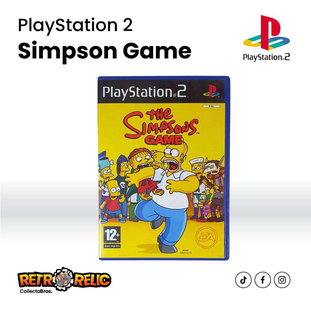 The Simpsons Game PS2) videogame