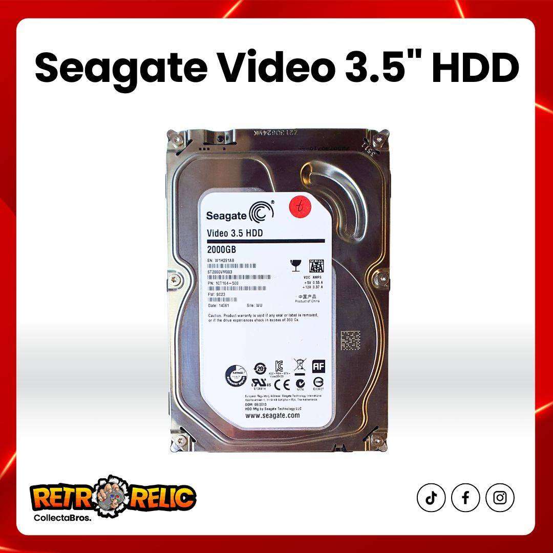 Seagate Video 3.5 - 2TB Hard Drive - Late Entry